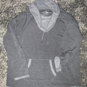 Gray Calvin Klein hoodie